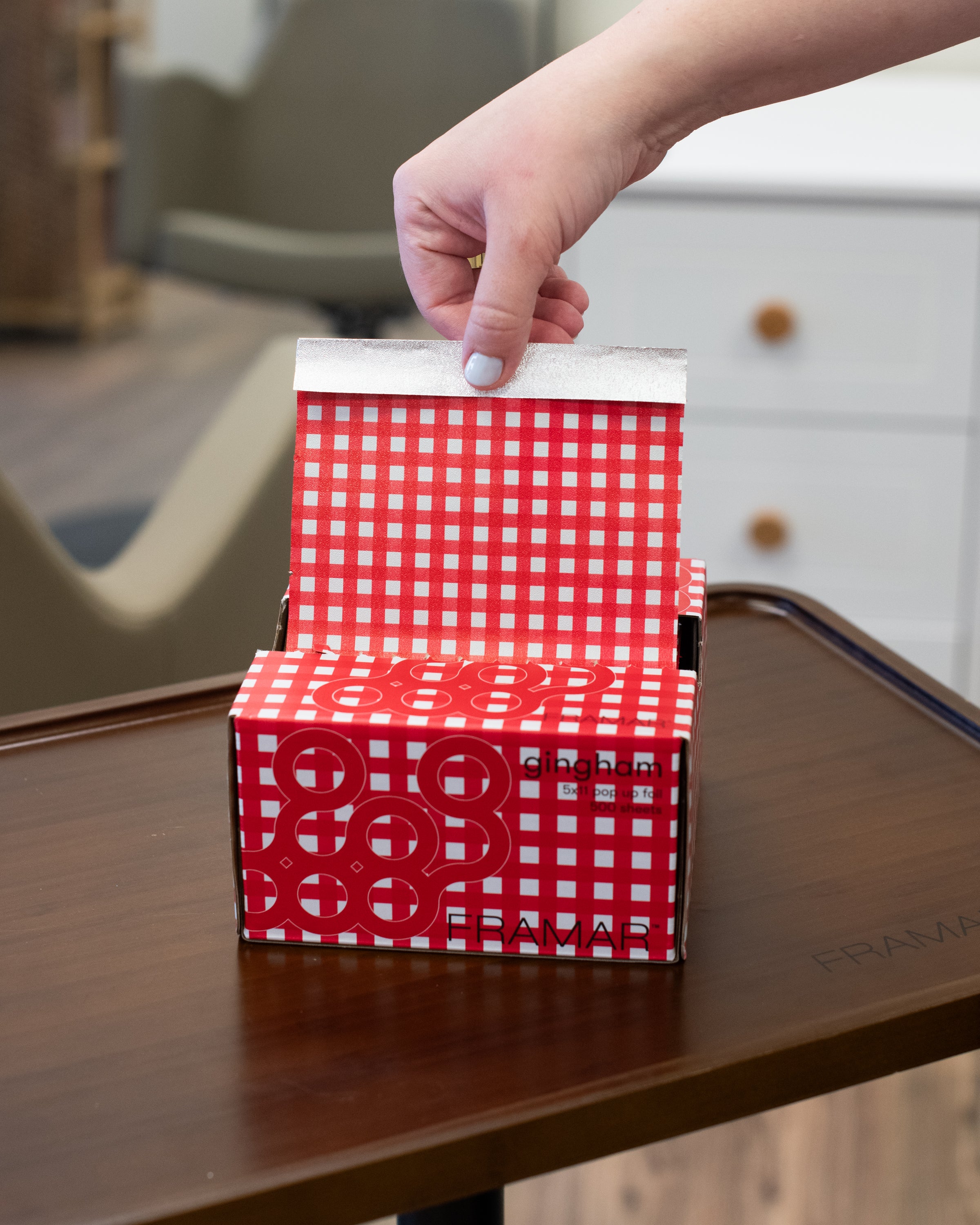 5x11 Pop Up - Red Gingham - Image 4